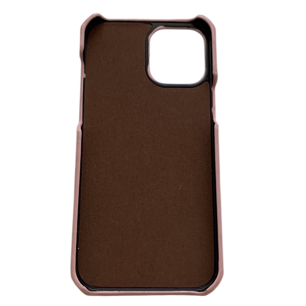 📱Chanel style Luxury Pink iPhone 12 Pro-Max Case with Gold CC Accent 📱 - Picture 5 of 5